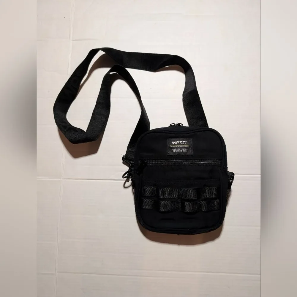 Wesc adidad Black Small Crossbody Bag
